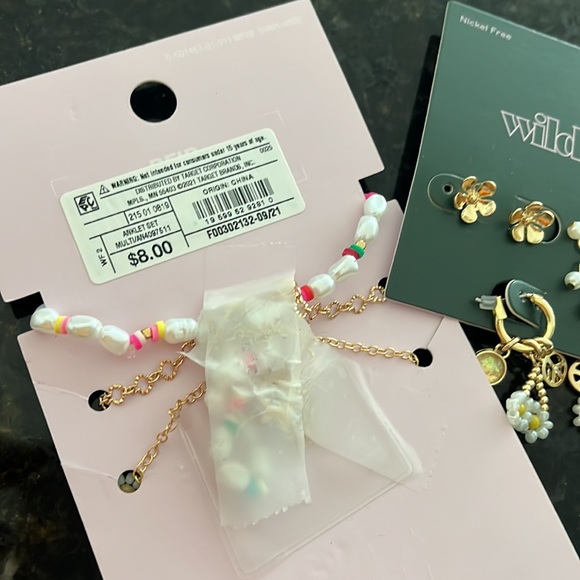Wild fable earring and anklet/bracelet set - Picture 3 of 5